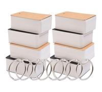 800sheets/set White Mini Blank Cards Kraft Flash Paper Study Cards for Back to School College Stationary Supplies