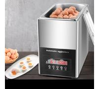 800W Automatic Commercial Egg Boiler & Cooker, Effortlessly Cooks 50 Eggs, Large Capacity Hot Spring Egg Cooker, 110V Electric Kitchen Appliance