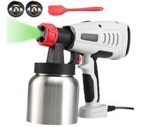 800W Chocolate Spray Gun Kit, Portable DIY Baking Cake Airbrush Coloring Sprayer with 2 Spray Nozzles, 800ml Capacity, Adjustable Dessert Paint Sandblasting Machie for Cakes