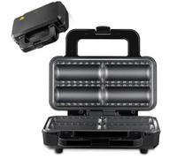 800W Corn Dog Maker, Sausage Roll Machine with Non-stick Plates & Indicator Lights, Hot Dog Maker Toaste with Cool Touch Handle, Makes 4 Mini Corn Dogs At Once, for Cooking Breakfast, Hot Dog