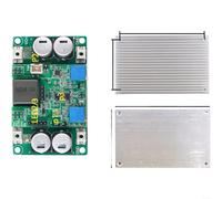 800W DC Automatic Step Up Down Power Supply Module 9-58V to 25-57V Converter with Overcurrent Protection for Solar Panel Battery Charging System Green(B)
