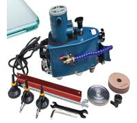 800w Electric Glass Edging Machine Portable Glass Edger Straight Round Bevel Edge Grinder Polish Edge Machine for Acrylic Marble Ceramic