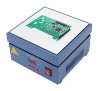 800W Electric Hot Plate Soldering Station with 200x200mm Area, 50-400°C Temp Control, Fast Heating, Long Service Life for PCB Soldering and Disassembly