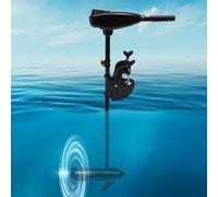 800W Electric Outboard Motor, 1.2HP Electric Boat Motor, 12V Electric Trolling Motor, Fishing Boat Engine Outboard Motor, Kayak Motor Electric, for, Plastic Boats, Fishing Boats and Other Vessels