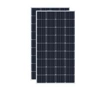 800W Glass Solar Panel Photovoltaic System Balcony Home for Socket Micro Inverter On Grid PV Providing Efficient Reliable Energy(2pcs 200W)