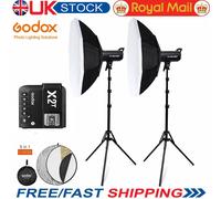 800W Godox 2 SK400II 400W Photography Studio Strobe Flash Softbox Trigger Kit