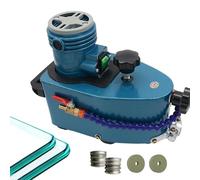 800W Handheld Glass Polisher, Glass Edge Grinding Machine, 8000 RPM, 直的，圆的, Glass Edge Smoothing Machine, for Glass,Acrylic,Marble,Ceramic Green-10pc