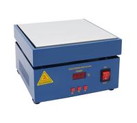800W Heating Plate with LCD Digital Control Aluminum Alloy Heating Surface Precise 50-400°C Range Adjustable Hot Plates