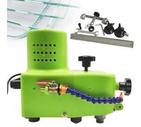 800W Portable Electric Glass Edge Polishing Machine for Flat, Curved, Rounded Corners - Efficient Edge Polisher for Home and Workshop Use