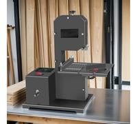 800W Professional Benchtop Bandsaw, Desktop Woodworking Small Bench Saws, 0-45° Adjustable Cutting Angle, 70mm Resaw Depth, for Woodworking, Crafting and DIY