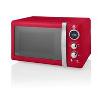 800W Retro Digital Microwave
