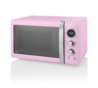 800W Retro Digital Microwave