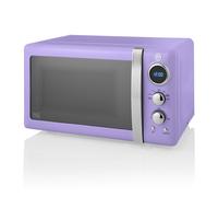 800W Retro Digital Microwave