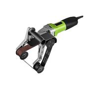 800W Round Pipe Drawing Machine Stainless Steel Cylindrical Pipe Polisher Handheld Tube Polishing Finishing Belt Sander - Adjustable Speed