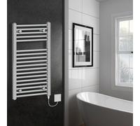 (800x450mm - 300W) WarmeHaus Electric Straight Heated Towel Rail