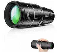 800X80/9000X80HD Portable Monocular Telescope with Photo Clip for Adults Smartphone Monocular Telescope for Stargazing, Hunting, Wildlife, Bird Watching, Traveling, Camping and Hiking