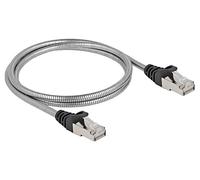 80108 Patch cord U/FTP Cat: 6a RJ45 plug, Cu 1m on both sides LSZH DELOCK