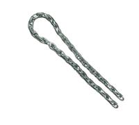 8012E Hardened Steel Chain 1.5M X 6Mm Master Lock Silver One Size