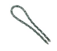 8016E Hardened Steel Chain 1M X 8Mm Master Lock Silver One Size