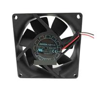 8025 D80SH-12 12V 0.30A 2-Wire Power Supply 8CM Fan