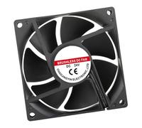 8025 High-Performance Cooling Fan Hydraulic Bearing Ultra-Quiet ABS Case for PCs Servers Printers Networking Devices ABS Computer Fan