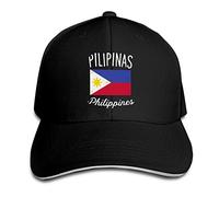 803 Baseball Cap Philippines Flag Men Sandwich Baseball Cap Breathable Hiking Hat Print, for Travel, Tennis, Hunting