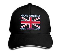 803 Baseball Hat Make America Great Britain Again Women Sandwich Baseball Cap Adjustable Dad Hat Casual, for Tennis, Beach, Hunting