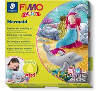 8034 12 LZ FIMO Kids Form&Play Playtime & Modelling Polymer Clay Set - "Mermaid"
