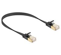 80343 Patch cord U/FTP Cat 7 RJ45 plug, 0.3 meters PVC on both ends DELOCK