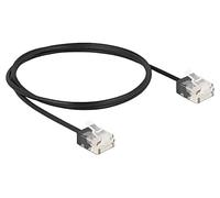 80371 Patch cord U/UTP Cat 6 RJ45 plug, 1m PVC on both ends DELOCK