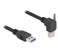 80484 cable USB A male, USB B male 90° left/right 1m 5Gbps DELOCK