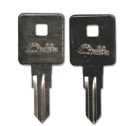 8049 Pair (2) Replacement Keys - Cut to Code on 1605 Blank for Fort/Craftsman/Kobalt/Waterloo/Westward Toolbox Locks | KEYSALACARTE