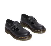 8065 T-Bar Mary Janes in Virginia Leather Black