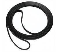 8066065 Drive Belt, Tumble Dryer V-Ribbed Belt Rubber Compatible with Whirlpool, Compatible with Kenmore, Compatible with Roper, Compatible with KitchenAid (2.33m*6.35mm/92in*0.25in)