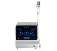 808nm Diode Laser Hair Removal Machine, 755nm 808nm 1064nm Tri-Wavelength System with Ice Cooling, HD Touch Screen, HR SHR SR Modes, High Power Handle for Salon Face Leg Arm Bikini Underarm