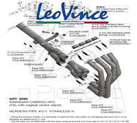 8090 Leovince Collectors Kit Kawasaki Z 900 Rs/Cafe 2019