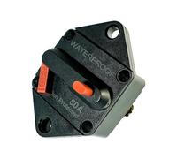 80A 12V/24V/48V Automatic overcurrent DC circuit breaker/switch for panel or recess mount