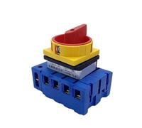 80A Isolator Disconnect Switch LW30-80/5P Three-phase Five Wire Load Isolation Power Cut-off Rotary Cam Siwtch Industrial Switches