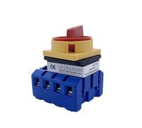 80A Load Disconnect Isolator Switch LW30-80/4P Main Control Motor Power Supply Cut Off Three-Phase Four Wire