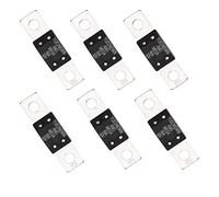 80A MEGA/AMG Fuses, 6 Pcs 80A MEGA/AMG High Current Fuse Bolt Down Auto Fuse Time Delay for Cars, Trucks, Construction Vehicles, Buses, Caravans, Marine (80A / 32V)
