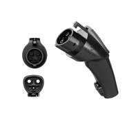 80A Tesla to J1772 Charging Adapter -250V for J1772 EVs & PHEVs - Anti-Drop Lock-Compatible with Tesla High Powered Connectors, Wall Connector, Mobile Connectors and Destination Chargers