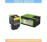 80C2XY0 LEXMARK 802XY TONER CARTRIDGE YELLOW RP 4K