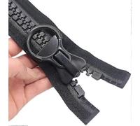 80cm #20 Super Large Separating Giant Plastic Zippers For Sewing Tents Coats Overcoats Boat Cover Canvas Heavy Duty Huge Resin Vislon Zippers (31" Bla