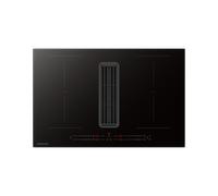 80cm 4-Zone Induction Hob with Built-In Ventilation - 7400W