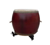 80CM Diameter 60CM Height Red Drum, Campus/Festival/Temple Drums, Including Stand