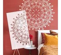 80cm Mandala Big Round Flower Stencils For Walls To Paint On The Wall Painting Templates Decor Template Reusable Decoration Large For Ceiling S497