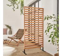 80Cm Outdoor Wooden Screen Natural - Sweeek