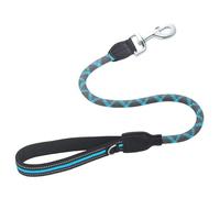 80cm Short Dog Lead Nylon Reflective Round Rope With Soft Handle Short Walking Dog Leash For Medium Dogs Large Dogs