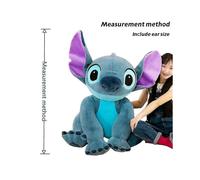 (80cm, Stitch) Giant Size Lilostitch Plush Stuffed Doll Kawaii Animal Couple Sleeping Softmaterial Toy For