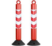 80cm Traffic Cone with Rub BasePlastic Safefor Crowd Control Parking ment Road Safe Event Planning